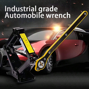 Auto Car Jack <strong>Ratchet</strong> Scissor Lever <strong>Ratchet</strong> Conversion Head <strong>Spanner</strong> Wrench Pliers Multifunctional Steel Hand Tools Metric OEM - Product Image 3