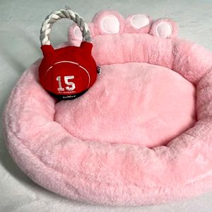 Universal klasik padat modis tempat tidur kucing gua dengan dilepas dicuci tikar kandang untuk kucing & anak anjing - Product Image 4