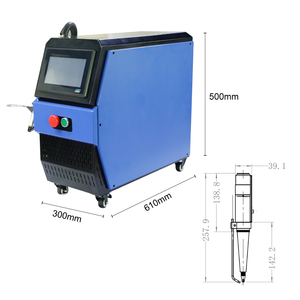 Soudeuse laser à fibre portative 2000W pour acier inoxydable, aluminium, fer, machine de soudage métallique avec système multilingue - Product Image 2