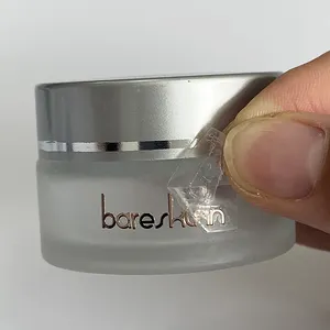 Marchio impermeabile UV 3D Lip Gloss stampa Transfer etichette adesive in vinile per tubi Lipgloss imballaggio adesivi etichetta personalizzata