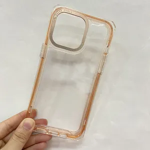 2023 trend fashion color high clear high transparent phone case for iPhone 14 Pro 11 12 13 14 pro max 15 15 plus