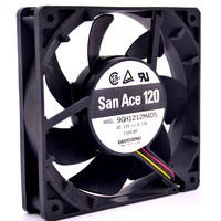 SANYO 9GH1212M405 12V DC 0.13A 120*120*25MM 12025 12CM Kipas Pendingin Aksial Jepang Baru dan Asli