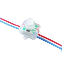 Point lumineux pixel adressable WS2811 5V/12V RGB couleur magique étanche IP68 50pcs/anneau pour la lumière de module LED de Noël