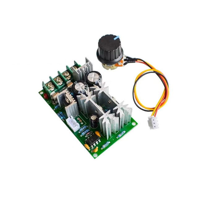 DC Motor Speed Controller 12V 24V 36V 48V High-Power Drive Module PWM Controller 20A Current Regulator