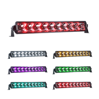Aurora – barre lumineuse Led sans vis, 40 pouces, pour voiture, camion, lumières tout-terrain