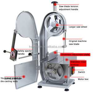 Nuova Macchina Commerciale per Taglio e Segatura di Ossa e Carne Congelata J280C 110V/220V - Product Image 4