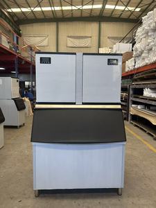 Macchina per Ghiaccio Commerciale a Cubetti con Raffreddamento ad Aria, Capacità 600-1200kg, Produttore di Blocchi di Ghiaccio di Grande Capacità - Product Image 2