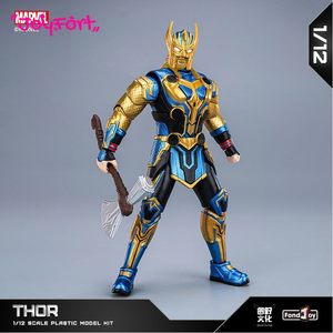 Fondjoy - Modèle assemblé <span class=keywords><strong>Love</strong></span> <span class=keywords><strong>and</strong></span> <span class=keywords><strong>Thunder</strong></span> - Figurine <span class=keywords><strong>Thor</strong></span> - Échelle 1/12 - 15,5 cm/6,1 pouces - Jouets - Cadeau pour enfants - Product Image 3