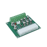 Placa Adaptadora de Salida de Fuente de Alimentación ATX para Escritorio, Módulo de Terminales de Salida para Placa Eléctrica de Host de Computadora