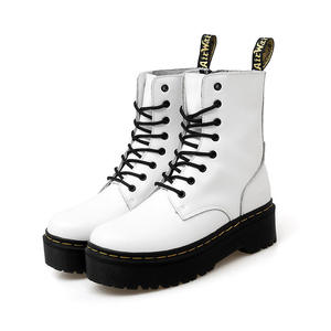 2026 summer Trend English Fashion Lace-up Oversized Thick-Tip <b>Work</b> <b>Boots</b> - Comfortable Outdoor Ankle chukka <b>boots</b> - Product Image 3