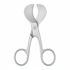 Forbici per Cordone Ombelicale 105mm in Acciaio Inossidabile, Manuali, Riutilizzabili, Alta Qualità, Certificate CE per Ostetricia, Prodotte in Pakistan - Product Image 2