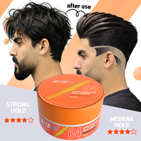 Cera per Capelli Biologica Senza Alcool con Logo Personalizzato, Unisex, Tenuta Forte, Protezione dal Calore, Finitura Opaca, per Parrucchieri e Barbieri