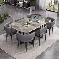 Modernes Luxus-Küchen-Esszimmer-Set mit 4-6 Stühlen