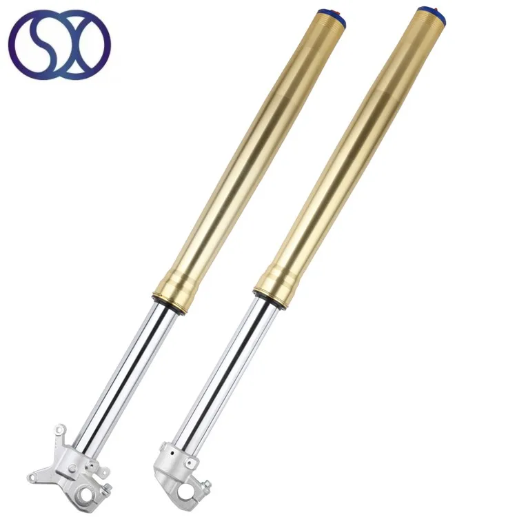 48 мм вилка, перевернутый Гидравлический масляный наполненный Регулируемый передний амортизатор для мотоцикла