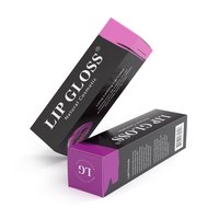 Emballage de rouge à lèvres personnalisé boîtes de rouge à lèvres cosmétiques boîte en papier boîte d'emballage de maquillage cosmétique brillant à lèvres soins de la peau