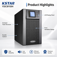 Kstar GP800 Series GP802S-B 2000VA/1600W Machine UPS standard Redresseur SCR, interface de gestion intelligente, pour usage médical