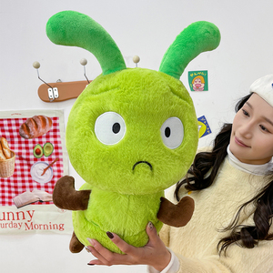 Juguete de Peluche de Oruga Kawaii al por Mayor - Juguete de Insecto de Algodón PP Súper Suave, Nuevo Diseño con MOQ Bajo - Product Image 6