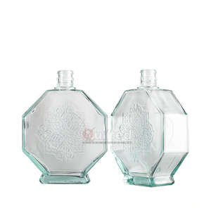 Toutes sortes <span class=keywords><strong>de</strong></span> 50cl 500ml Super Flint Glass Bouteille à boire avec bouchon en liège Pour vin Liqueur Tequila Vodka whisky Spiritueux - Product Image 6