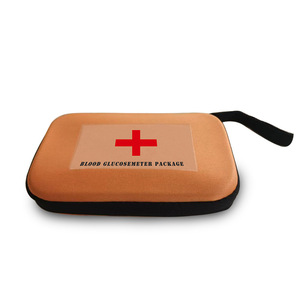 Bolsa para medidor de glucosa en sangre, estuche de almacenamiento EVA con bolsillos de malla para dispositivos de monitoreo y accesorios - Product Image 2