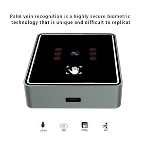 Système de contrôle d'accès de bureau personnalisé à caméra unique avec scanner de veine palmaire sécurisé, module biométrique de pointage et de verrouillage de porte - Product Image 4
