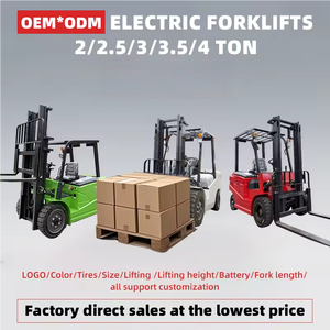 Nhỏ gọn xe nâng điện 1600kg hiện đại ngồi bố trí 500 mét trung tâm tải cho cửa hàng Boutique hậu cần đa năng Trọng lượng nhẹ - Product Image 2