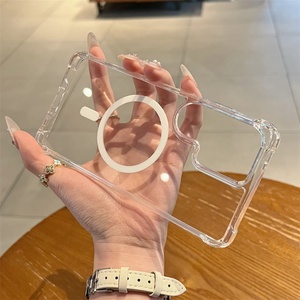 Funda Transparente Magnética a Prueba de Golpes para Teléfono, con Carga Inalámbrica, de Acrílico Transparente, para Samsung S26 Ultra S25 S24 S23 A57 A56, Venta al Por Mayor - Product Image 3