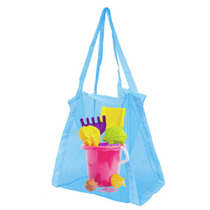 Bolsa de Almacenamiento de Malla de Secado Rápido para Niños, para Juguetes de Playa, <span class=keywords><strong>Gafas</strong></span> de Natación y Artículos de Baño - Product Image 4