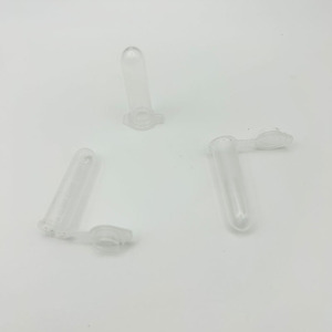 Tubo de Centrífuga de Plástico Transparente de 2 ml al por Mayor con Fondo Cónico, Tipo Dentado con Graduación Blanca para Uso en Laboratorio - Product Image 3