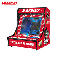 Mini Machine d'arcade de table à 2 joueurs, Machine de jeu de combat de rue rétro Portable Commercial à pièces de monnaie