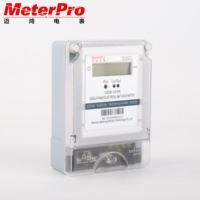 Meter Energi Listrik Digital Cerdas Port Modbus Fase Tunggal RS232