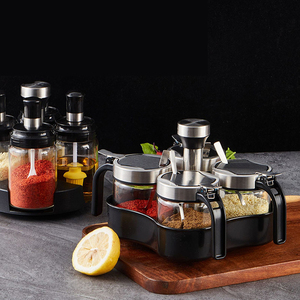 Scaffali estraibili di lusso a più livelli in bambù dorato e noce per la cucina, cassetti in legno per spezie <span class=keywords><strong>Bekvam</strong></span>, portaoggetti in bambù per la cucina - Product Image 4
