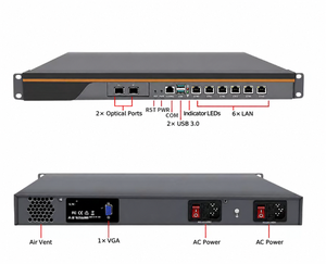 Appliance pare-feu 1U B760 6L2S Intel 12e/13e génération avec six ports 2.5GbE I226V, double port 10G SFP+, double alimentation, montable en rack - Product Image 5