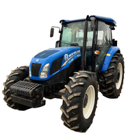 New-Holland 804 d'occasion, moteur Deutz, quatre roues motrices, en bon état.
