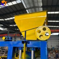 Machine de fabrication de blocs de pavés en ciment à cadre en acier robuste, antirouille et résistante à l'usure, fonctionnement continu 24h/24, réduction de l'entretien