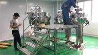 Machine de traitement de sirops et sauces avec plateforme, cuve de cuisson émulsifiante pour sauce tomate, système de chaudière à double enveloppe 100-1000 L