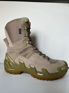 Bottes de chasse tactiques en cuir de vachette suédé respirant TSB08 kaki en stock - Product Image 4