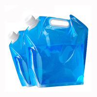 Sac à eau en nylon transparent de 2,5 L avec bec verseur et buse d'aspiration – Vente chaude directe usine pour la vente en gros