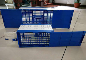 Güvercin katlanır kafes plastik güvercin eğitim evi Pet taşıma kutusu kafes küçük hayvanlar - Product Image 4