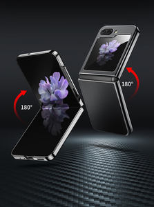 Coque de placage de haut niveau <span class=keywords><strong>pochette</strong></span> pli étui rigide en cuir PU pour Samsung <span class=keywords><strong>Galaxy</strong></span> <span class=keywords><strong>Flip</strong></span> 5 Flip4 <span class=keywords><strong>3</strong></span> housse - Product Image 6