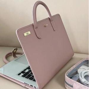 Reciclado de cuero PU de base biológica de cuero Pu Trendy Woman <span class=keywords><strong>Laptop</strong></span> <span class=keywords><strong>Bag</strong></span> elegante <span class=keywords><strong>Laptop</strong></span> <span class=keywords><strong>Bag</strong></span> - Product Image 1