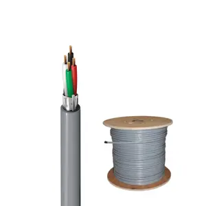 12AWG To 22AWG Solid Stranded Security Alarm Cable Flexible Shielded And Unshielded Options Available