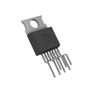 Composants électroniques : Circuit intégré de gestion de l'alimentation (PMIC) STR-Y6763 IC OFFLINE SW FLYBACK TO220F 7 à 7 fils formés - Product Image 1