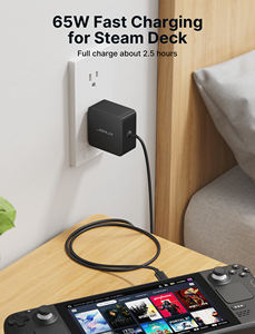 Cargador de corriente JSAUX 65W USB C para <span class=keywords><strong>Steam</strong></span> Deck - Product Image 2