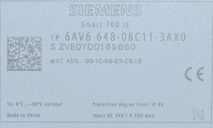 Vente en gros 6av6648-<span class=keywords><strong>0bc11</strong></span>-<span class=keywords><strong>3ax0</strong></span> <span class=keywords><strong>6av6</strong></span> <span class=keywords><strong>648</strong></span>-<span class=keywords><strong>0bc11</strong></span>-<span class=keywords><strong>3ax0</strong></span> Smart 700ie Plc - Product Image 3