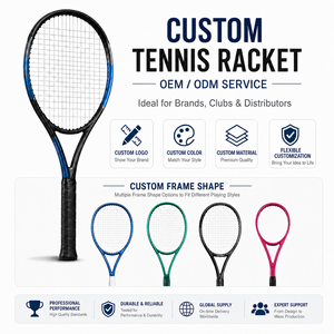 <span class=keywords><strong>Raquette</strong></span> de tennis miniature en carbone légère 295g, 310mm, tête petite, pour entraînement de précision. - Product Image 4
