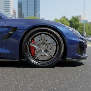 Jantes de voiture pour passagers en alliage d'aluminium forgé sur mesure JC, deux pièces, cinq branches, pour Porsche <span class=keywords><strong>Lotus</strong></span> Alfa-Romeo - Product Image 4