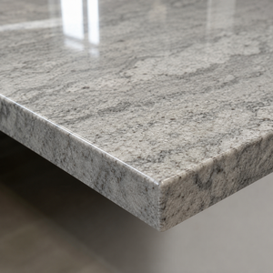 New River <b>White</b> Granite Prefab Vanity Top Granite Countertop Natural Stone Vanity Top Work Surface Cut-to-Size - Product Image 4