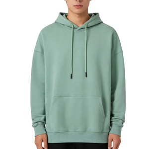 OEM/ODM High Quality fabric loose fit casual hoodie hot supplier Heavyweight 420 Gsm streetwear style 100% Cotton hoodie for <b>men</b> - Product Image 1