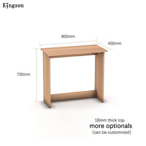Bureau d'ordinateur multifonctionnel <span class=keywords><strong>compact</strong></span> et durable Meubles en bois peu encombrants pour l'étude du bureau à domicile Conception ergonomique pour le salon - Product Image 4