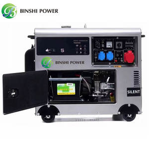 NOUVEAU Générateur Diesel Silencieux 3kw 5kw 8kw 10kw 12kw 15kw 20kw 25kw 30kw avec Démarrage Automatique et à Distance pour Usage Familial <span class=keywords><strong>ou</strong></span> Camping - Product Image 1